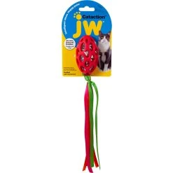 Promo ⌛ Petmate JW Pet Cataction Football With Streamers Cat Toy ✔️