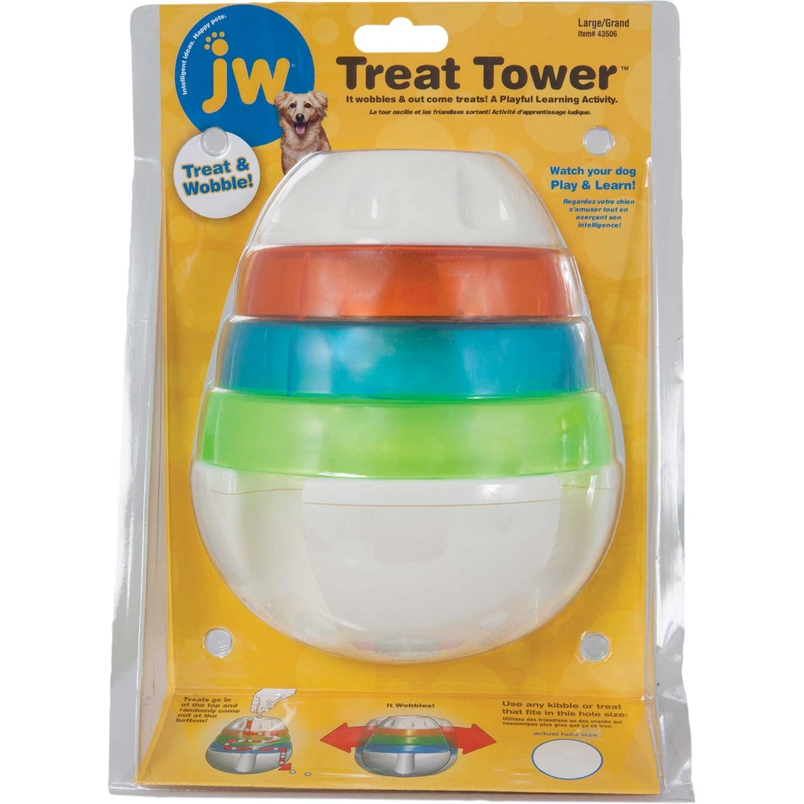 Discount ???? Petmate JW Pet Treat Tower ???? Dog Treat Toy, Small ???? - Image 3