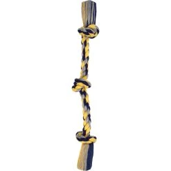 Budget ???? Mammoth Flossy Chews 3 Knot Rope Tug 10 In. ❤️