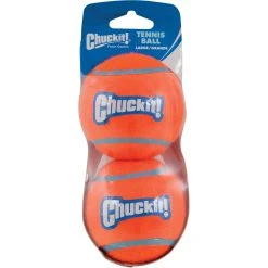 Discount ???? Petmate Chuckit! Large Tennis Ball ???? Dog Toy 2 Pk. ⭐