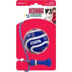 New ⌛ Kong Wavz Bunjiball ???? Dog Toy ????