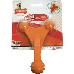 Best deal ???? Nylabone Power Chew Dura Chew Axis Bone Bacon Flavor ???? Dog Chew Toy ????