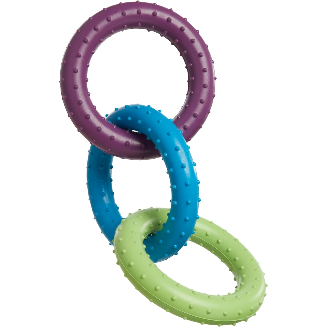 Coupon ✨ Leaps & Bounds Spiny 3 Ring ???? Dog Chew Toy, Medium ???? - Image 2