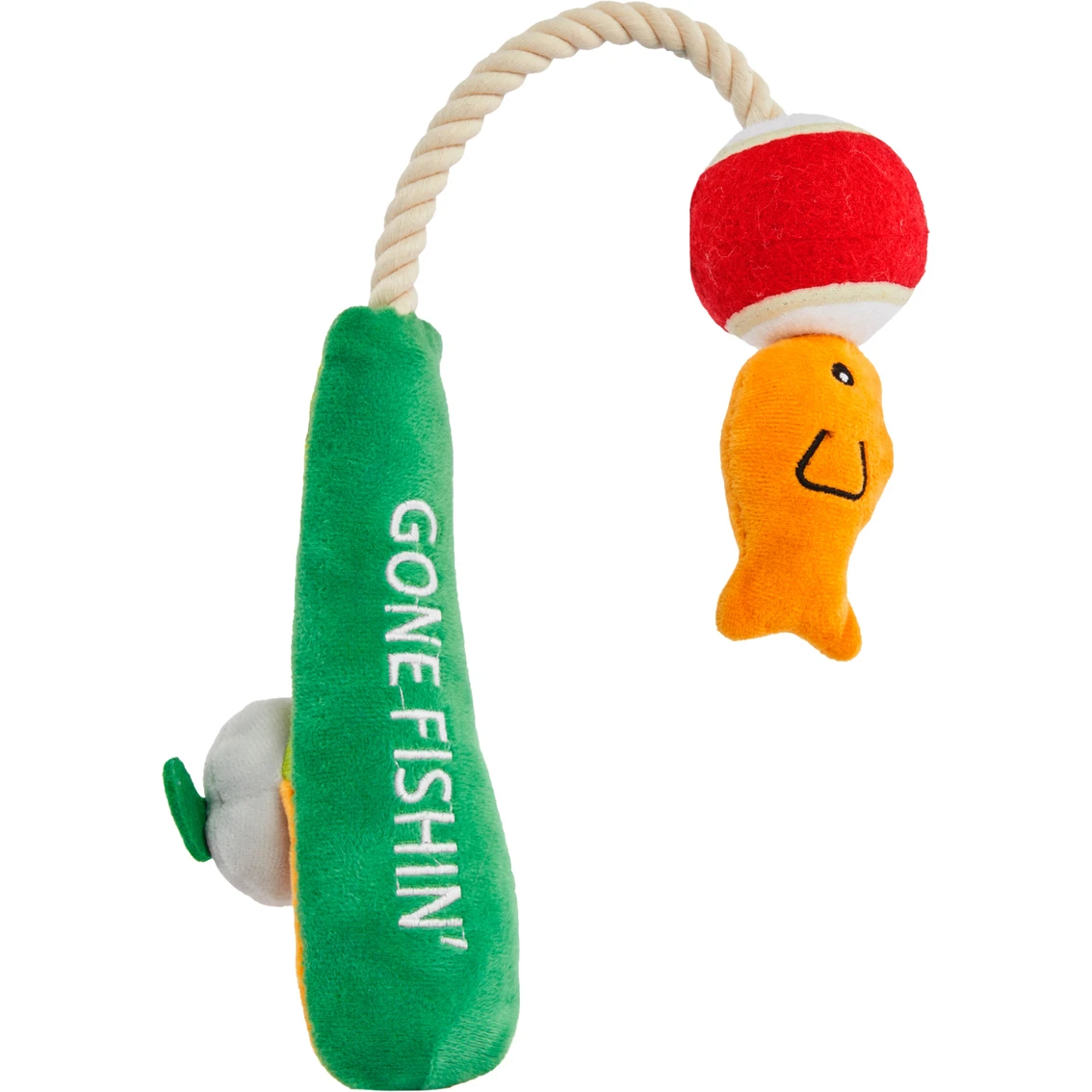 Best Sale ???? Leaps & Bounds Nice Catch Fishing Pole Plush ???? Dog Toy, X Large ⭐ - Image 2