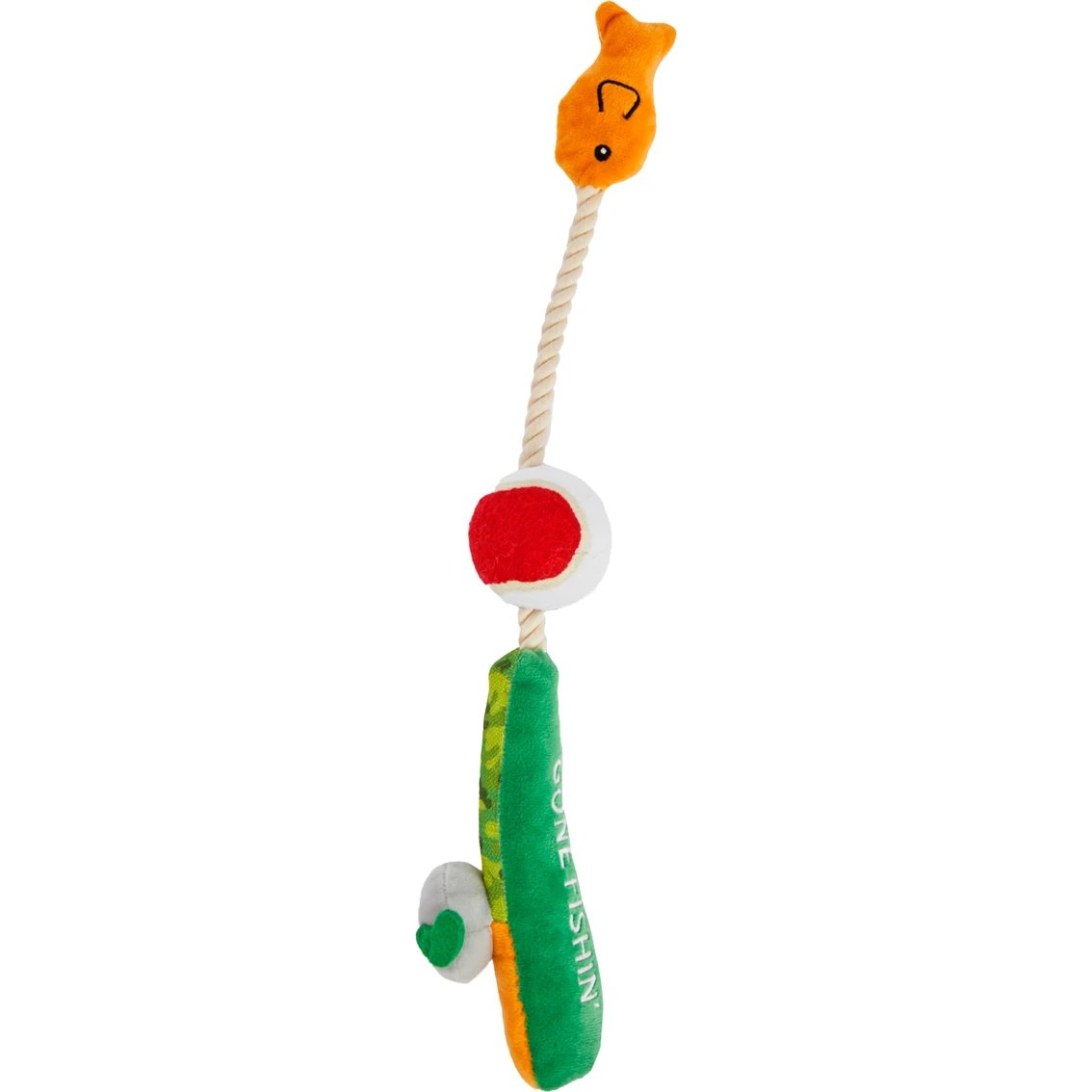 Best Sale ???? Leaps & Bounds Nice Catch Fishing Pole Plush ???? Dog Toy, X Large ⭐ - Image 3