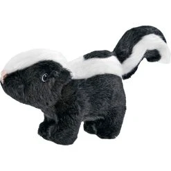 Promo ❤️ Leaps & Bounds Wild Plush Skunk ???? Dog Toy, Small ????