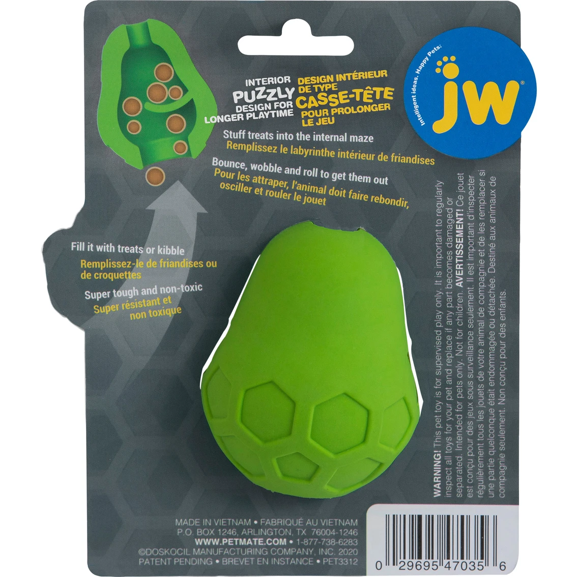 Budget ???? Petmate JW ???? Dog Tumble Teez Treat Toy, Small ???? - Image 2