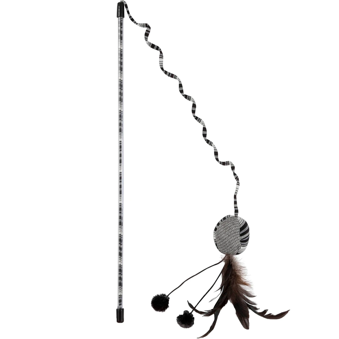 Brand new ✔️ Petmate JW Cataction Feather Ball Cat Wand Toy ⭐ - Image 3