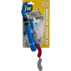 Deals ???? Petmate JW Woolee Felt Crawler Telescopic Cat Wand ????