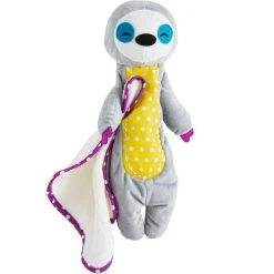 Coupon ✔️ Leaps & Bounds Snuggle Sloth Comfort Plush Puppy Toy, Extra Large ????