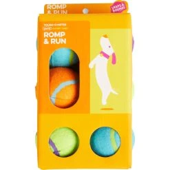 Cheap ❤️ Leaps & Bounds Tennis Balls ???? Dog Toy 6 Pk. ????