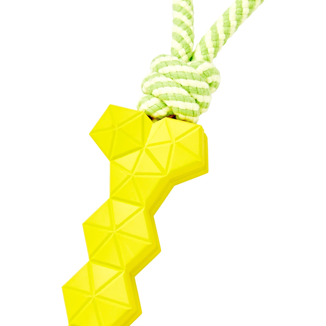 Deals ???? Leaps & Bounds Rubber Bone & Rope ???? Dog Toy ???? - Image 2