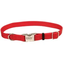 Best Sale ???? Coastal Pet Adjustable Nylon ???? Dog Collar With Titan Metal Buckle ⌛