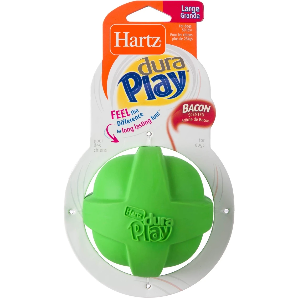 Best reviews of ???? Hartz DuraPlay Bacon Large Ball ❤️