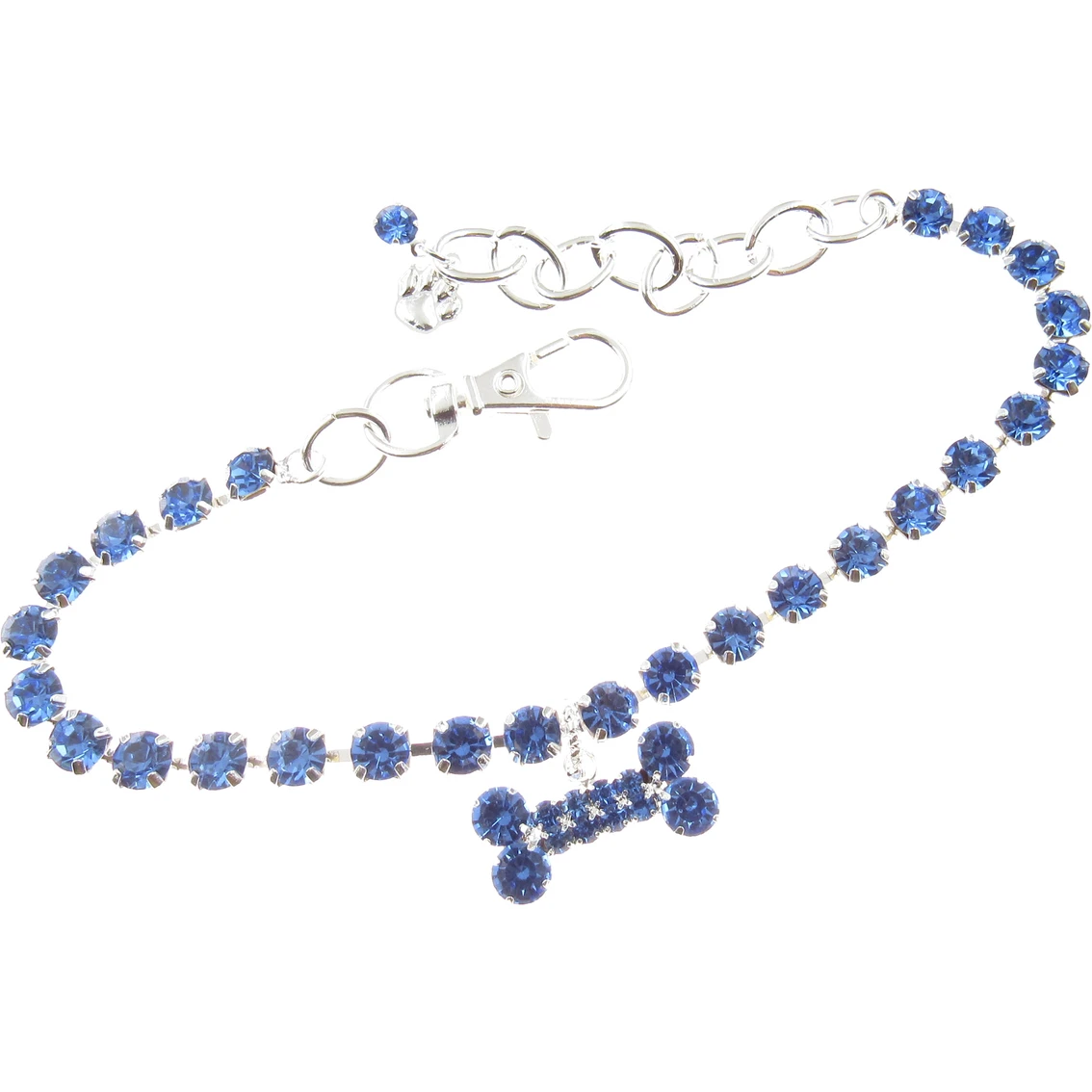 New ???? Buddy G's Rhinestone Bone Collar ????