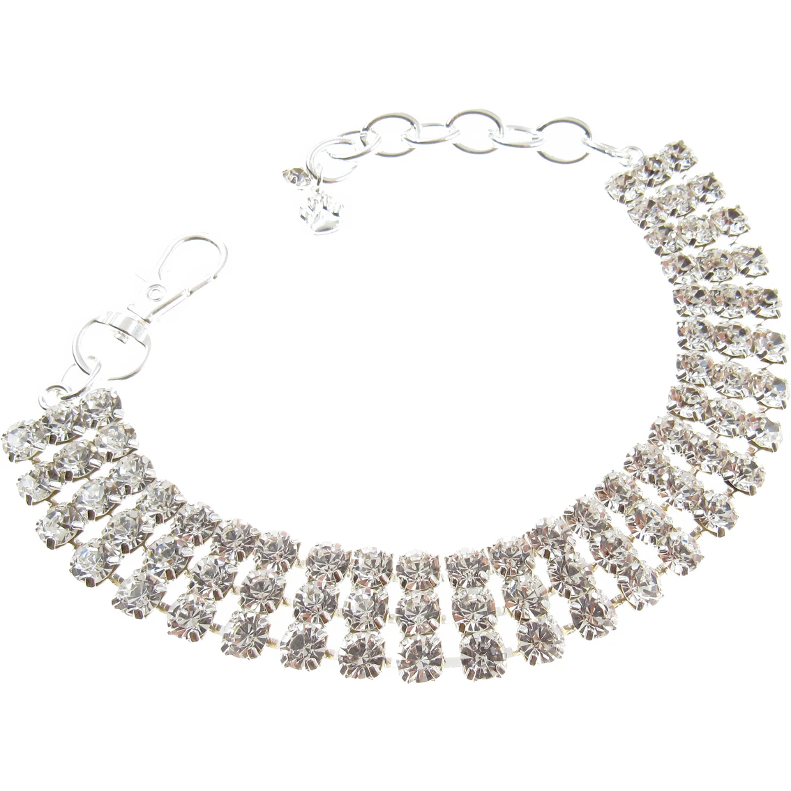 Coupon ???? Buddy G's Three Row Rhinestone Collar ❤️