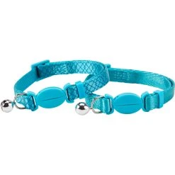 Budget ⭐ Youly Turquoise Breakaway Cat Collars 2 Pk. ????