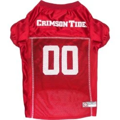 Buy ???? Pets First NCAA Alabama Crimson Tide Team Jersey For ???? Dogs ????