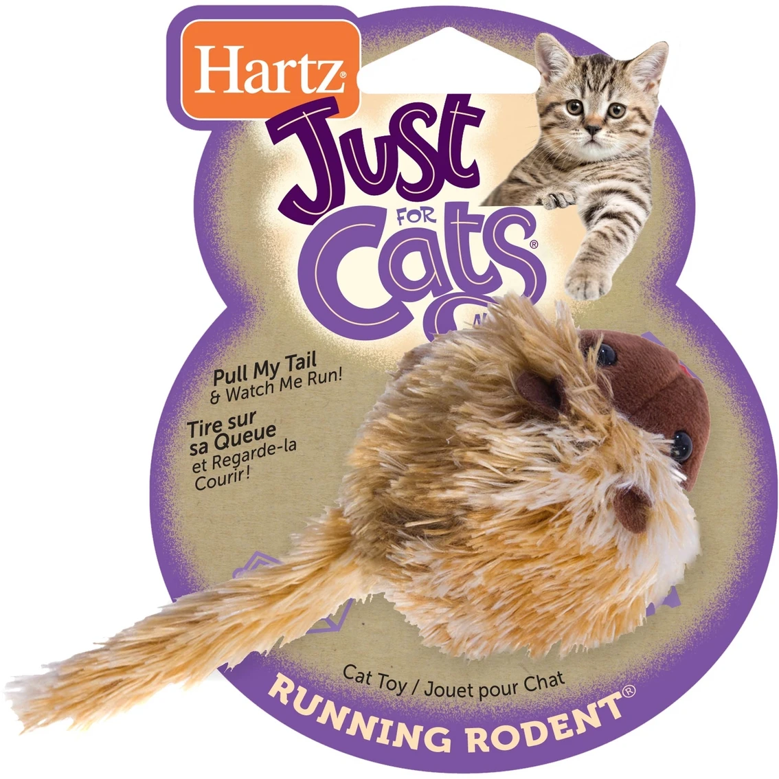 Budget ???? Hartz Just For Cats Running Rodent ????