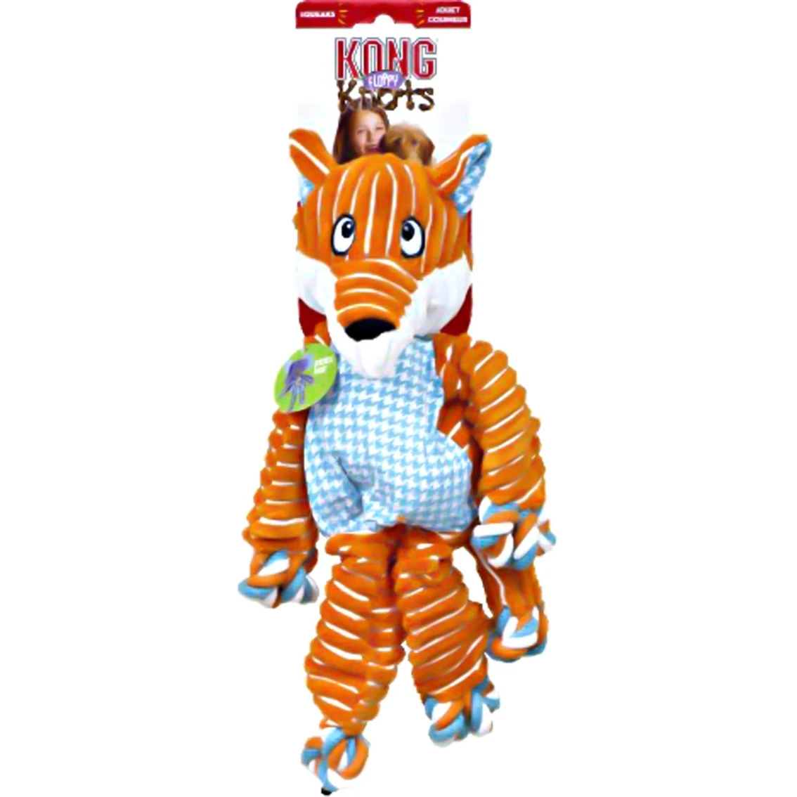 Deals ???? Kong Floppy Knots Fox ????