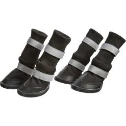 New ❤️ Good 2 Go All Weather Paw Protection ???? Dog ???? Boots, Black ????