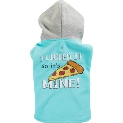 Flash Sale ???? Youly I Licked It, So It's Mine Pizza ???? Dog Hoodie ????