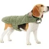 Coupon ???? Youly The Nature Lover Olive And Multicolor Reversible ???? Dog Puffer ???? Coat ????