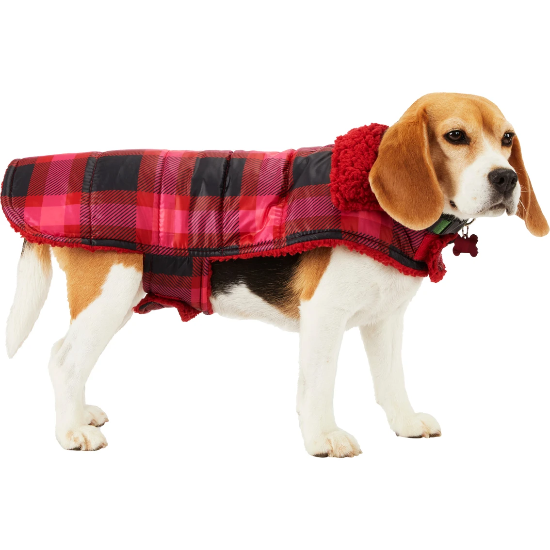 Best reviews of ???? Youly The Nature Lover Red And Plaid Reversible ???? Dog Puffer ???? Coat ???? - Image 2