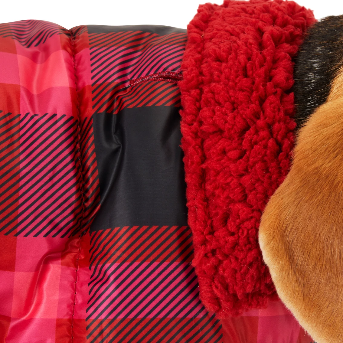 Best reviews of ???? Youly The Nature Lover Red And Plaid Reversible ???? Dog Puffer ???? Coat ???? - Image 5